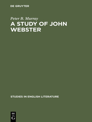 cover image of A study of John Webster